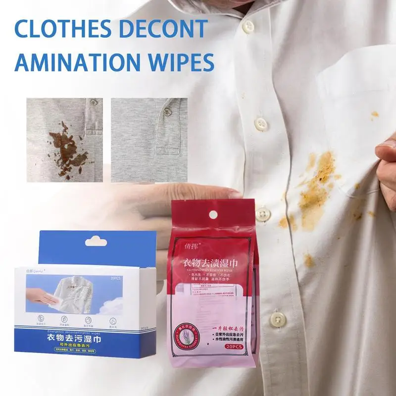 

Durable Cleaning Wipes Clothes Decontamination Disposable Wipes High Performance Quickly Clothes Cleaning Wet Wipes For Laundry