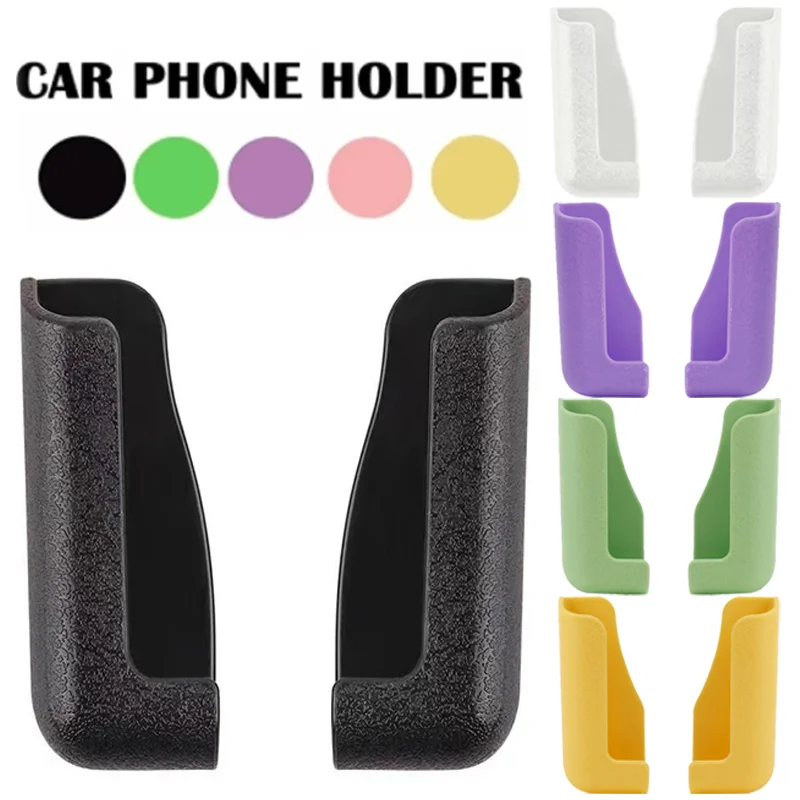

Car Simple Paste Phone Holder Dashboard Mount Self-adhesive Bracket Mutifunctional Phone Stand for IPhone Xiaomi Samsung