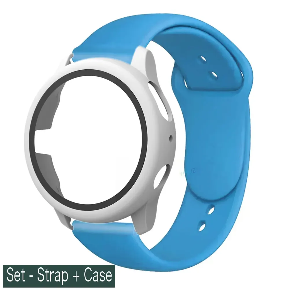 Protective Glass Film Case & Strap Set with Bracelet Accessories