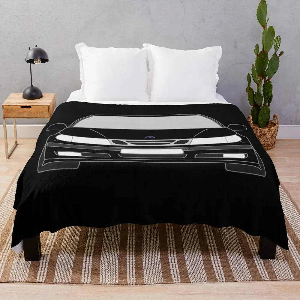 

Saab 9-5 1997-2001 pre-facelift Throw Blanket Moving Loose warm winter Summer Beddings Blankets