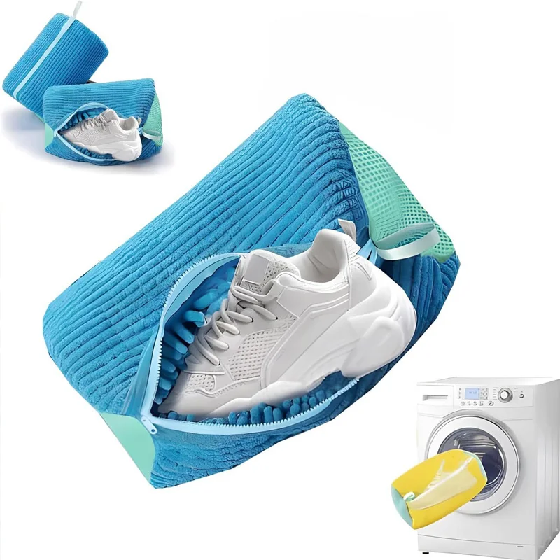 Laundry machine special lazy people god home shoes bag shoes anti-deformation high efficiency washing care Thickening Reusable 2