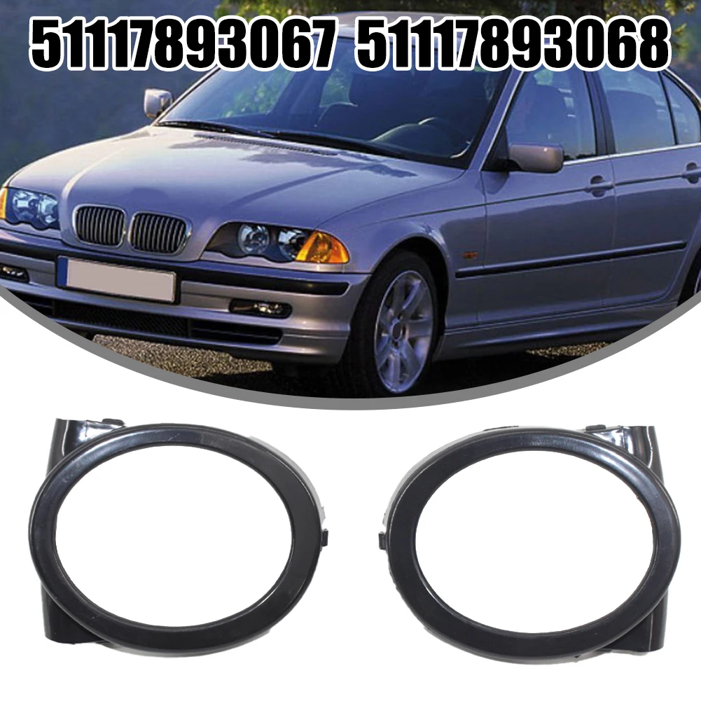 

Front Bumper Fog Light Ring Cover Lamp Grille Trim For BMW 3 E46 M3 Sport 00-05 2024 Hot Sale Brand New And High Quality