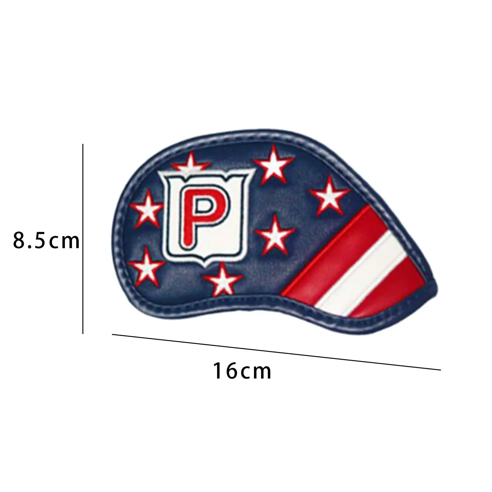 

9 шт., Защитные чехлы для гольфа, из ПУ кожи