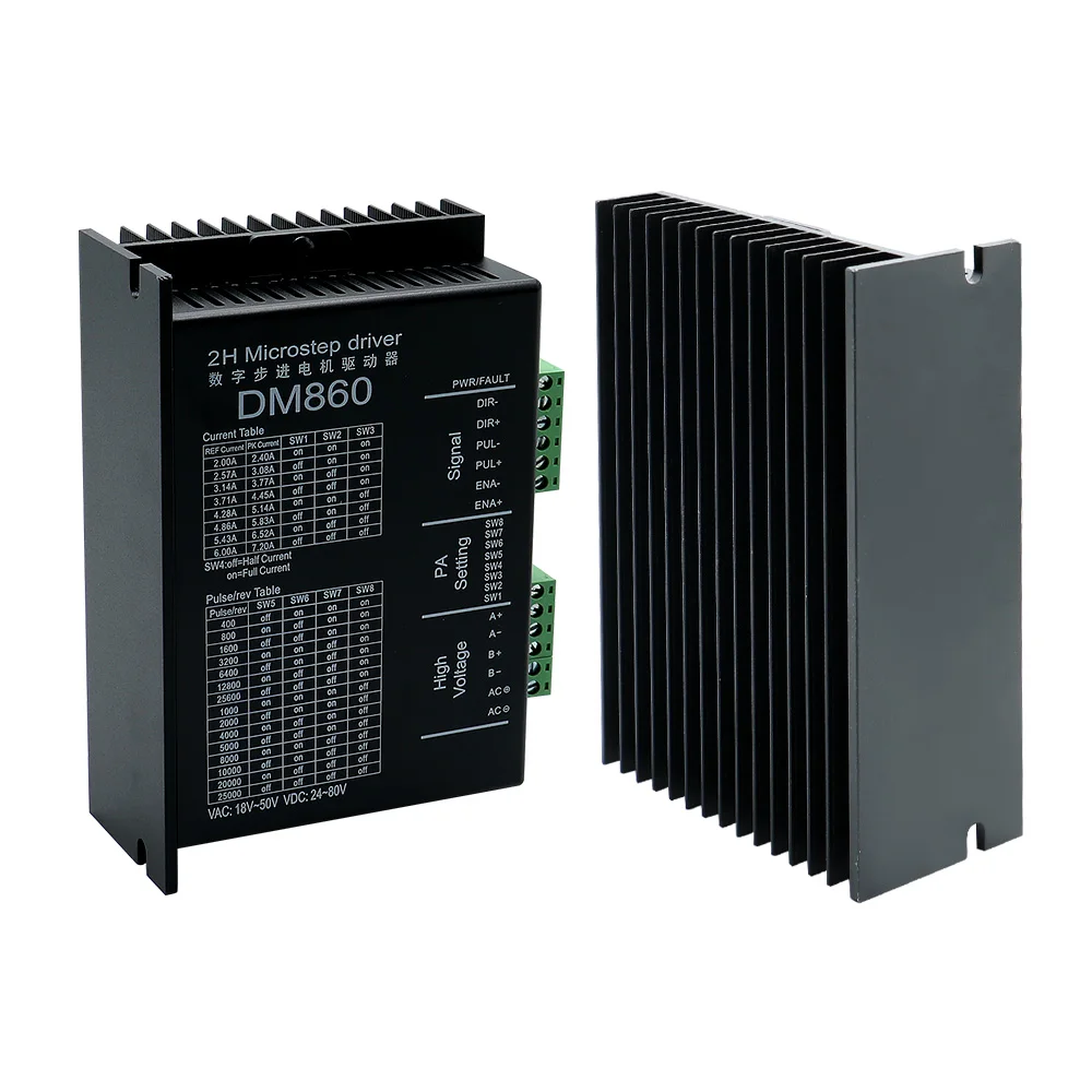 DTM・DAW monome 40h NEMA34 CNC Stepper Motor 86X118mm 8.5.m 6A With 14mm Single Or