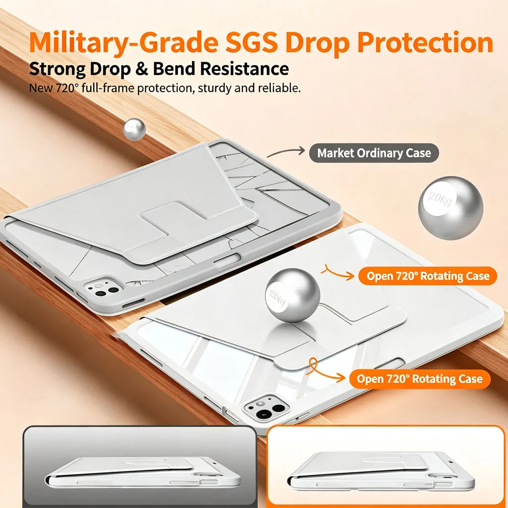 Versatile 360° Rotating Stand Cover
