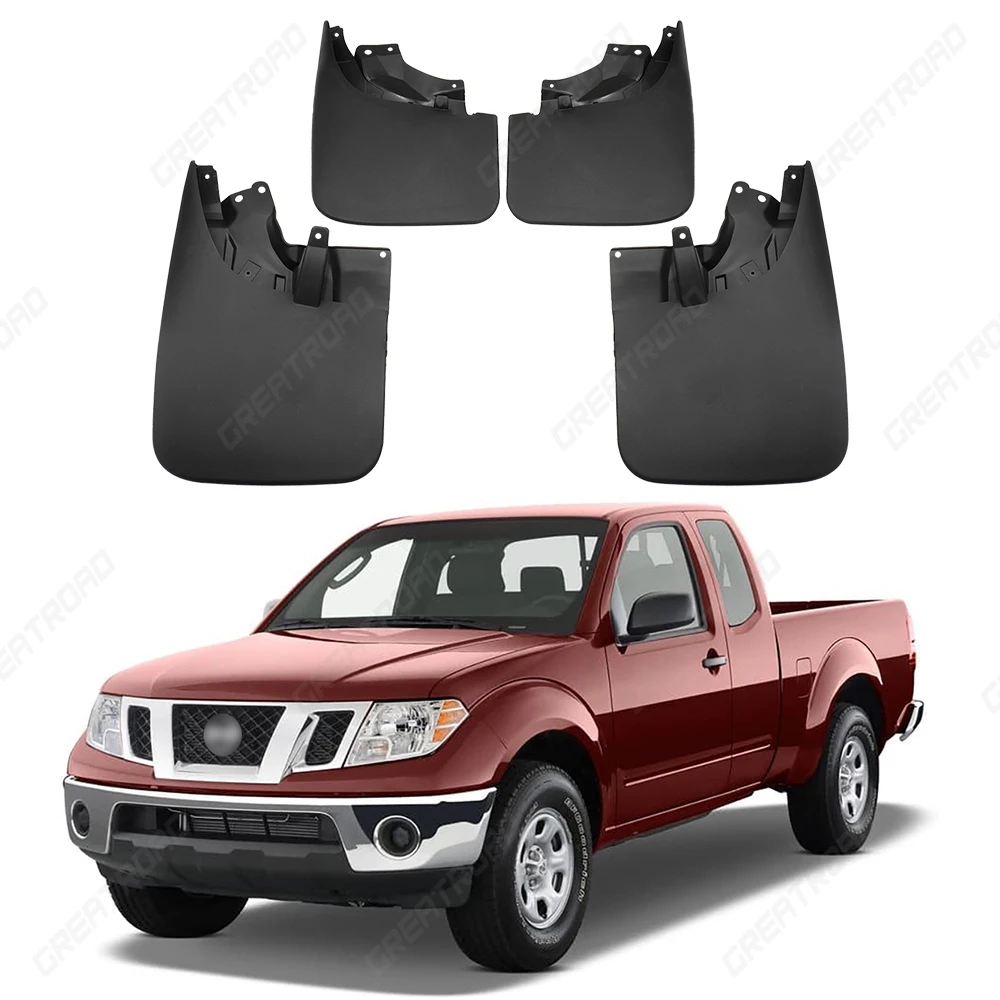 닛산 나바라 D22 픽업 4X4 4WD 2002-2015 펜더 머드플랩 스플래시 가드 머드가드 자동차 액세서리