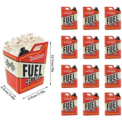 Race Car Fuel Can Popcorn Boxes - Monster Truck Party Supplies & Racing Birthday Decorations (12/24/36 Pack) - 36pcs 12.7X8.9X6.5cm (12.7X8.9X6.5cm)