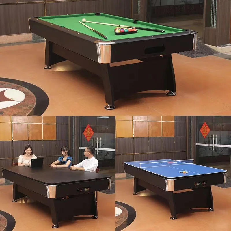 Indoor and Outdoor Multifunctional Table Tennis, Simple and Modern Style, 3in 1, Automatic Return, 7ft, 8ft, 9ft, Popular