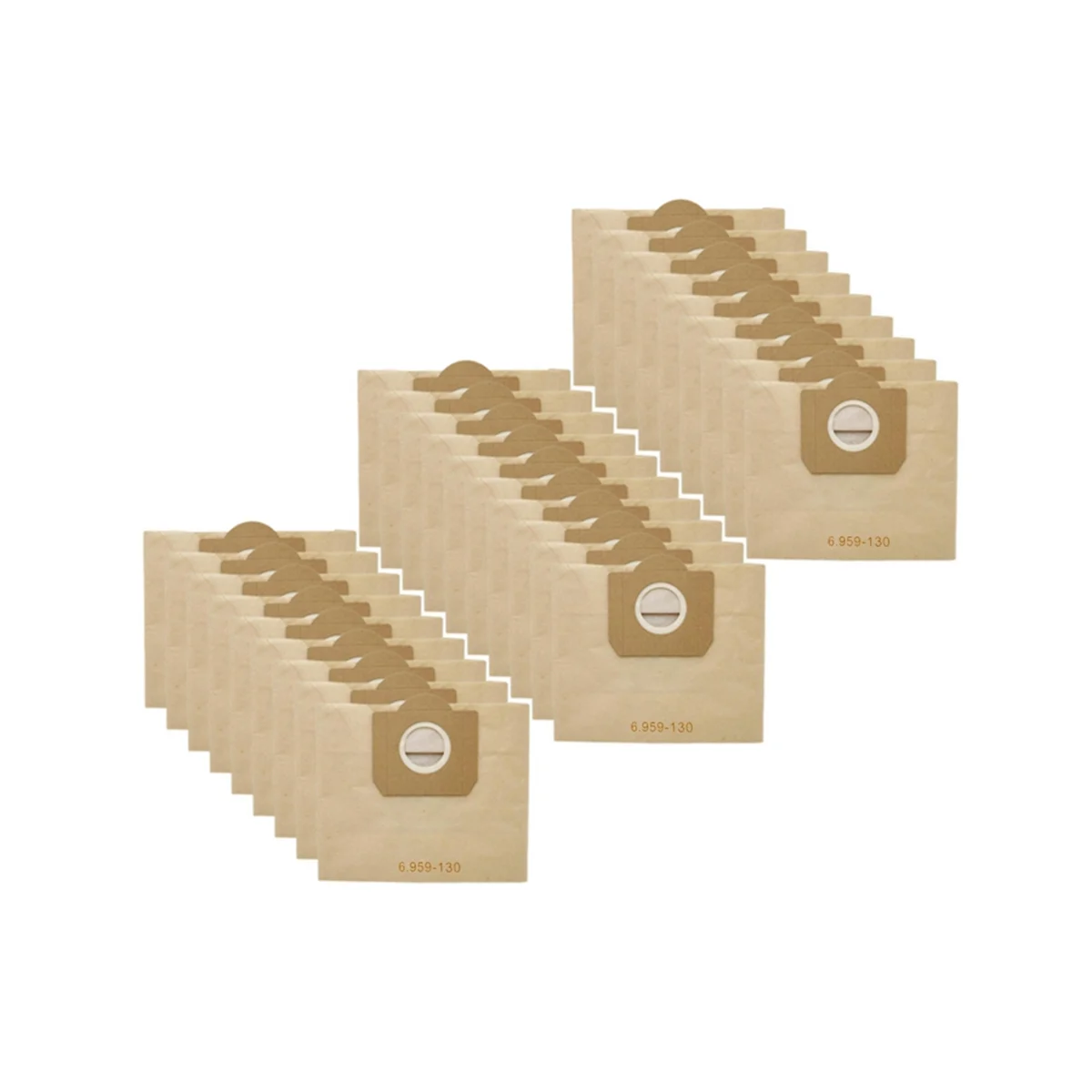 

28Pcs Dust Bags for WD3 WD3300 MV3 SE4001 SE4002 6.959-130 A2200 A2500 A2600 A2900 Vacuum Cleaner Garbage Bags