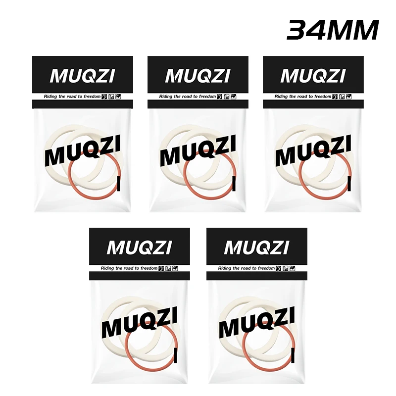 10PCS Mountain Bike Fork Maintenance Sponge Rings - Suspension Fork Lubricating Accessories