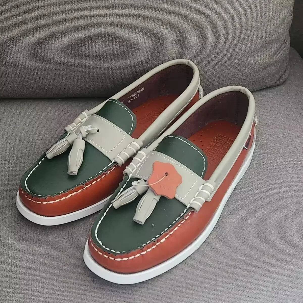 Handmade Shoes Men Mocassins Classic Cow Leather Docksides Boat Shoes Luxury Design Driving Shoes Casual Flat Loafers 4