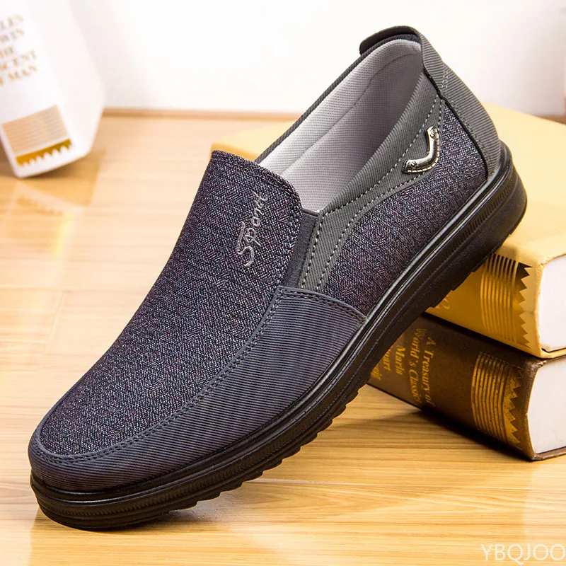 Canvas Shoes Men Summer Classic Loafers Men Casual Shoes Breathable Walking Flat Men Shoes  Sneakers Plus Size 5
