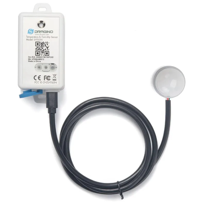 

LHT65N-E5 LoRaWAN Temperature,Humidity&Illuminance Sensor LoRaWAN Class A protocol