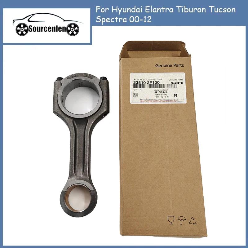 Connecting Rod For Hyundai Elantra Tiburon Tucson Spectra 00-12 23510-2F100 235102F100