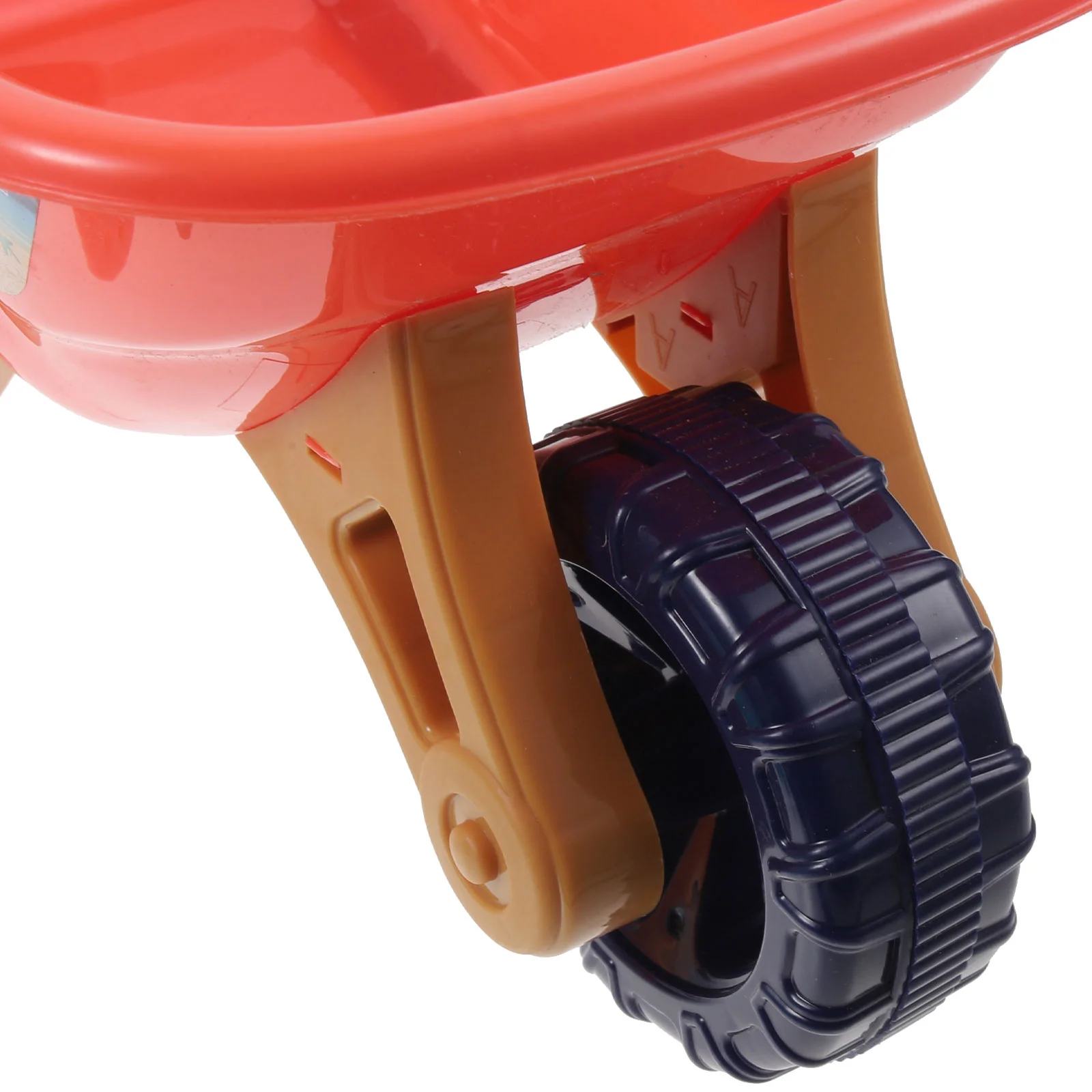 Beach Toy Stroller Playthings Sand for Kids Wheelbarrow Toys Pool Preschoolers Plastic 4