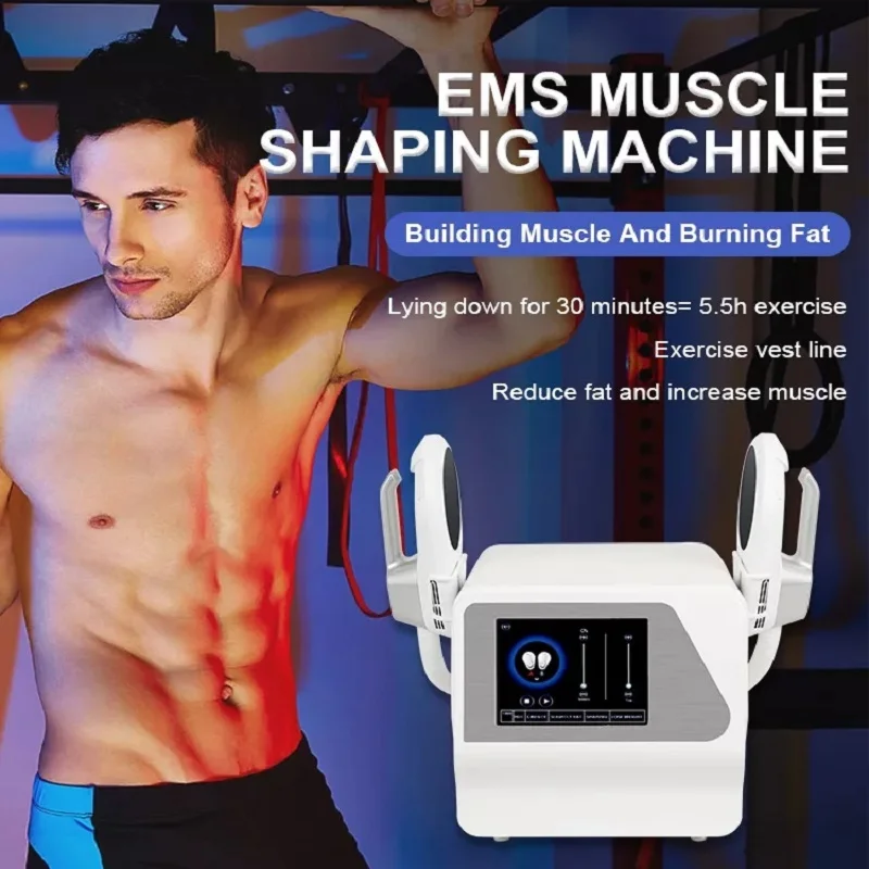Portable Ems Muscle Stimulation Burn Fat Body Slimming Emsculpt Machine Weight