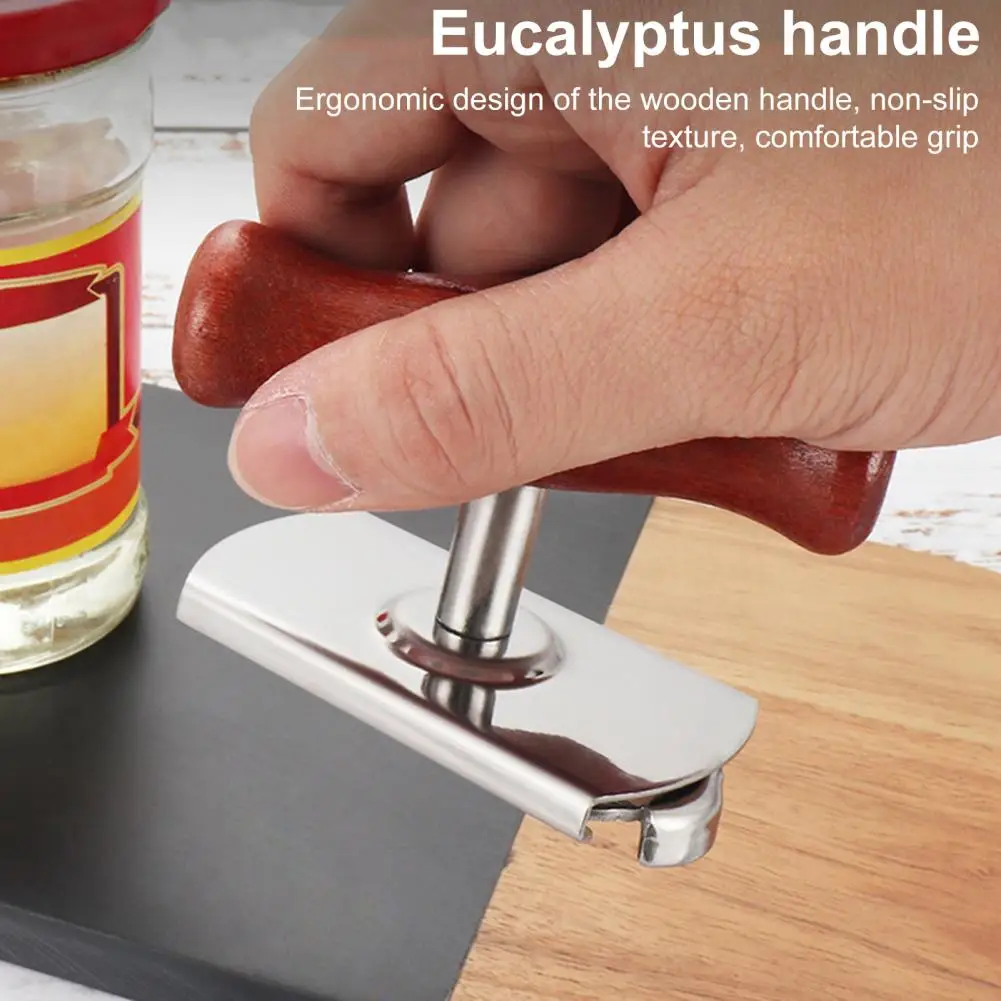 

Sturdy Lid Remover Tool Stainless Steel Jar Opener for Quick Opening 1-4 Lids Easy Open Gears for Seniors Arthritis for Bottle