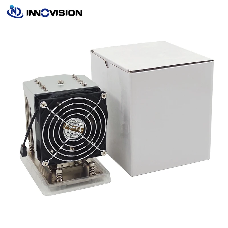 Dissipador de Calor Ipfs 4u Amd Sp3 Cpu Cooler com Ventilador Tubo de Calor Cobre Tdp até 280w para Amd Epyc Série Cpu Novo - Imagem 3
