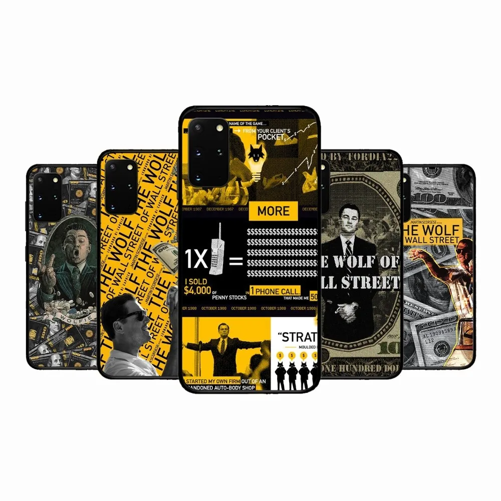 The Wolf Of Wall Street Movie Phone Case Per Samsung S 9 10 20 21 22 23 30 23Plus Lite Ultra Fe S10Lite Fundas