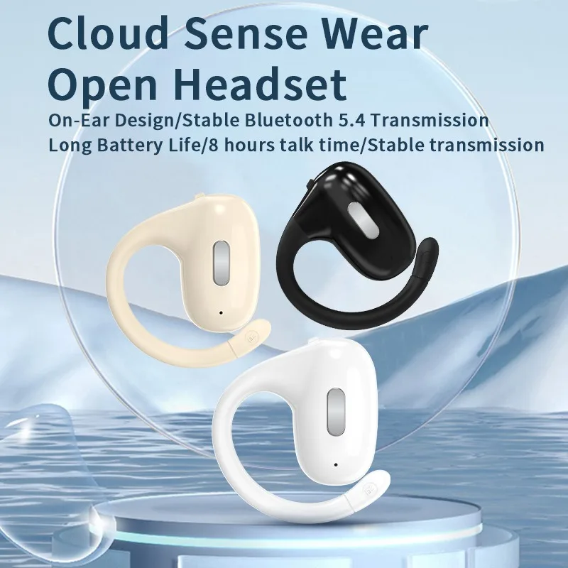 OWS Ear Hanging Bluetooth Headset Full Open Not In Ear Headset Big Power Compact Portable Not Easy To Fall Off Life Waterproof