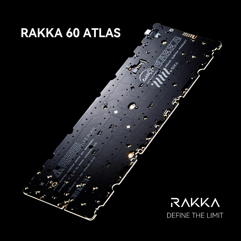 RAKKA 60v2 ATLAS (V2) Magnetic Axis Keyboard 8kHz Return Rate DIY