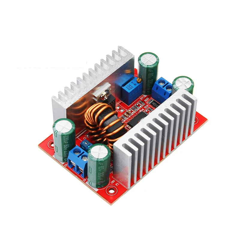 Dc-Dc Modulo 400W 15A Convertitore Boost Step-Up Alimentatore A Corrente Costante Driver Led Caricabatterie Da 8.5-50V A 10-60V Step Up