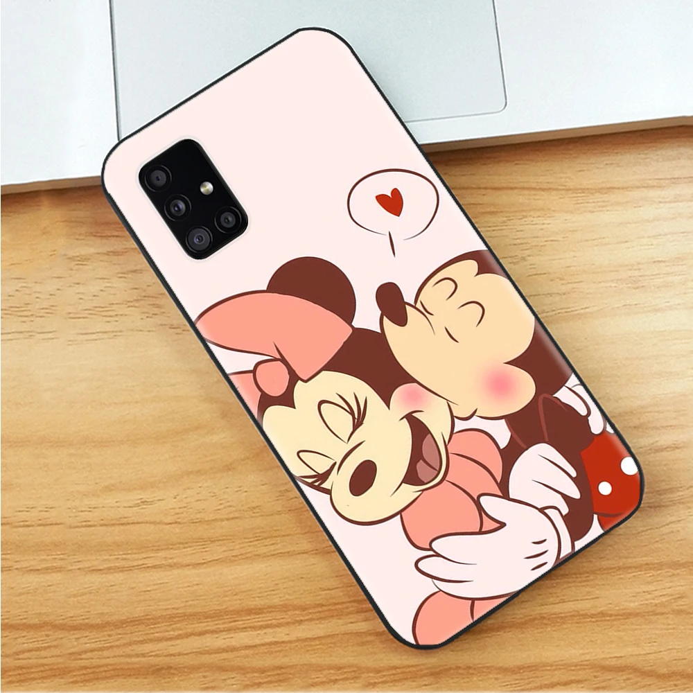 Disney Funda Xiaomi Redmi Note 9 Mickey Y Minnie Posando Clásicos