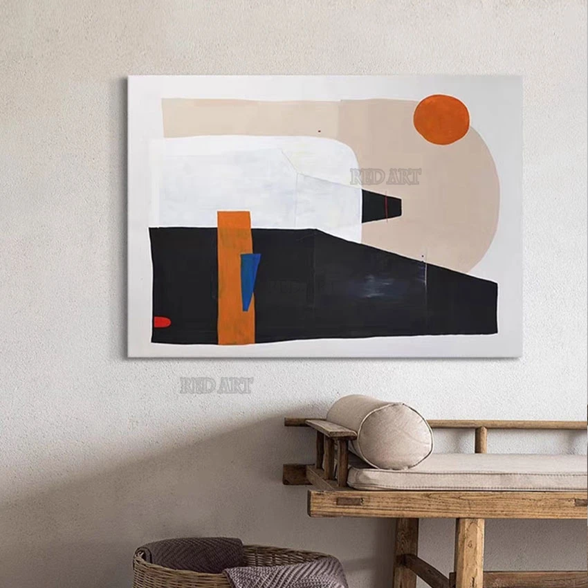 

Pure Handmade Decorative Item Abstract Wall Hanging Canvas Art Oil Painting Hot Selling Large Poster Artwork Showpieces