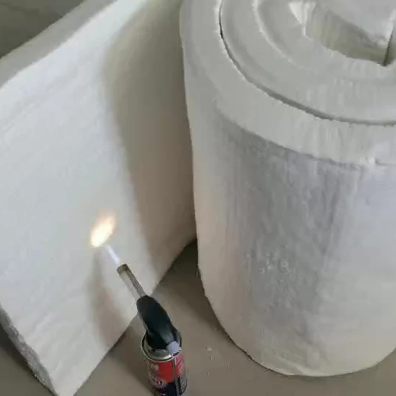 Ceramic Fiber Blanket 10mm 20mm 30mm 1650℃ High Temperature Resistance Fire Resistant Insulation
