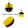 7-Piece Drill Brush Attachment Set, Cleaning Brush Tool Kit, Multi-Purpose Drill Brush with Extension Pole for Floor, Automotive 5
