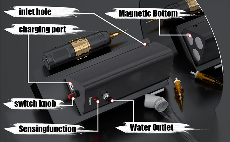 Tattoo Needle Washer タトゥーニードルウォッシャー Amazon.com: Tattoo Needle Cleaner, TAIDU equipment supply