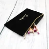 Women Zipper Velvet Make Up Bag Travel Large Cosmetic Bag for Makeup Solid Color Female Make Up Pouch Necessaries Storage bag 5