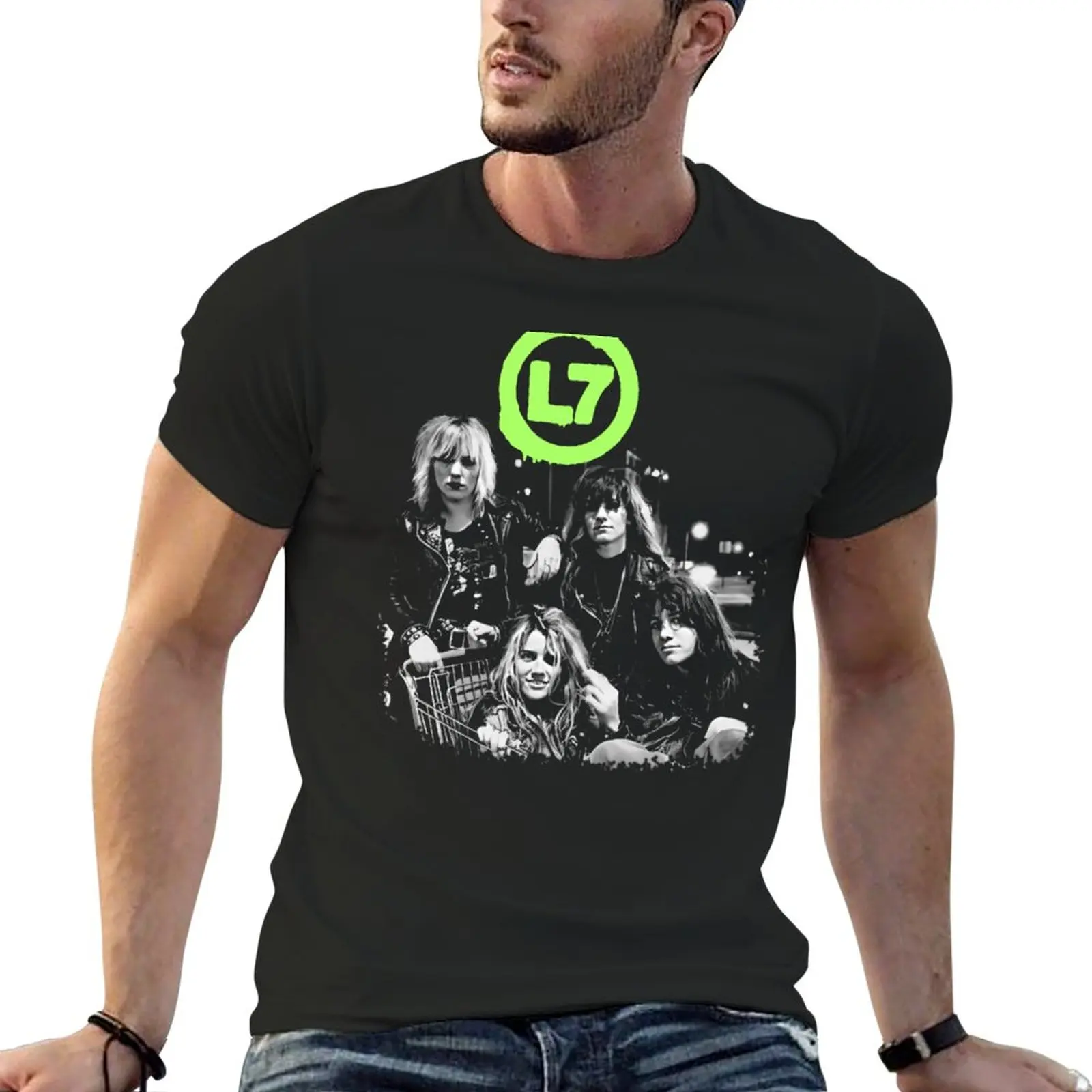 

New L7/1989 T-Shirt sublime t shirt vintage t shirt mens graphic t-shirts