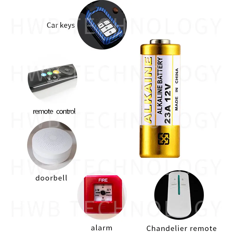 Alkaline battery 2pcs 12V 23A battery 12V 27A 23A 12 V 21/23 A23 E23A MN21 RC control remote controller RC Part