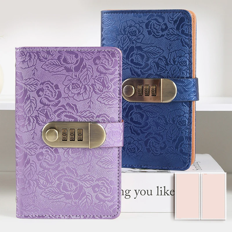 Retro Money Savings Challenge Binder Savings Challenges Code Book Large Capacity Leather Waterproof Cash Budget Notebook