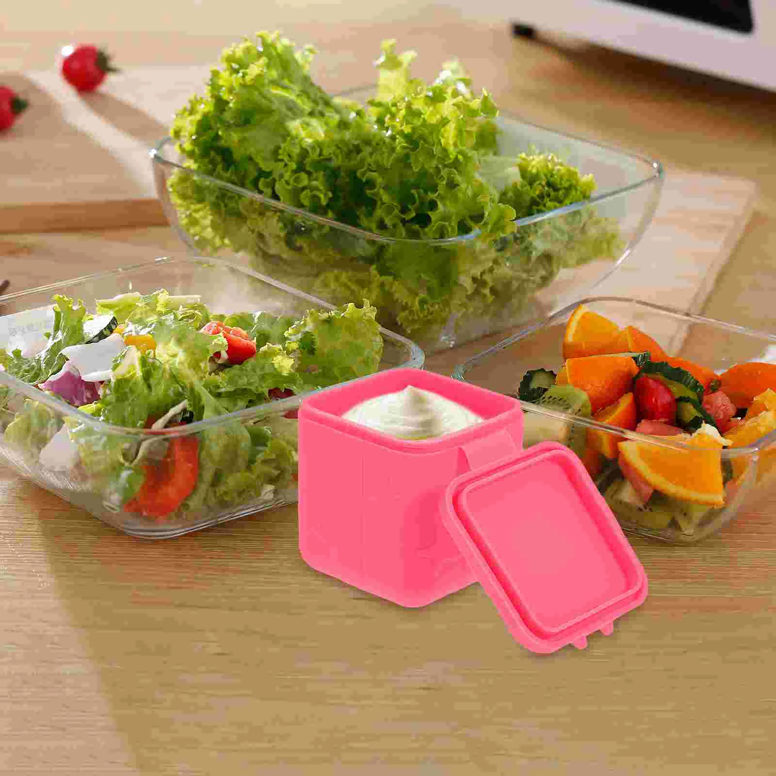 

Condiment Cup Dipping Sauce Cup Reusable Sauce Pot Mini Sauce Cups Ketchup Cups