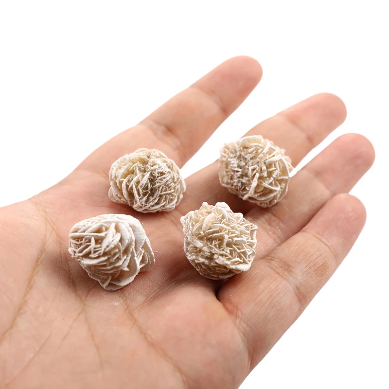 Nuovo 1 Pz Naturale Marocchino Deserto Rosa Pietra Pietra Grezza Gemma Minerale Campione Decorazione Processo Minerale Collezione Decorazione Della Ca