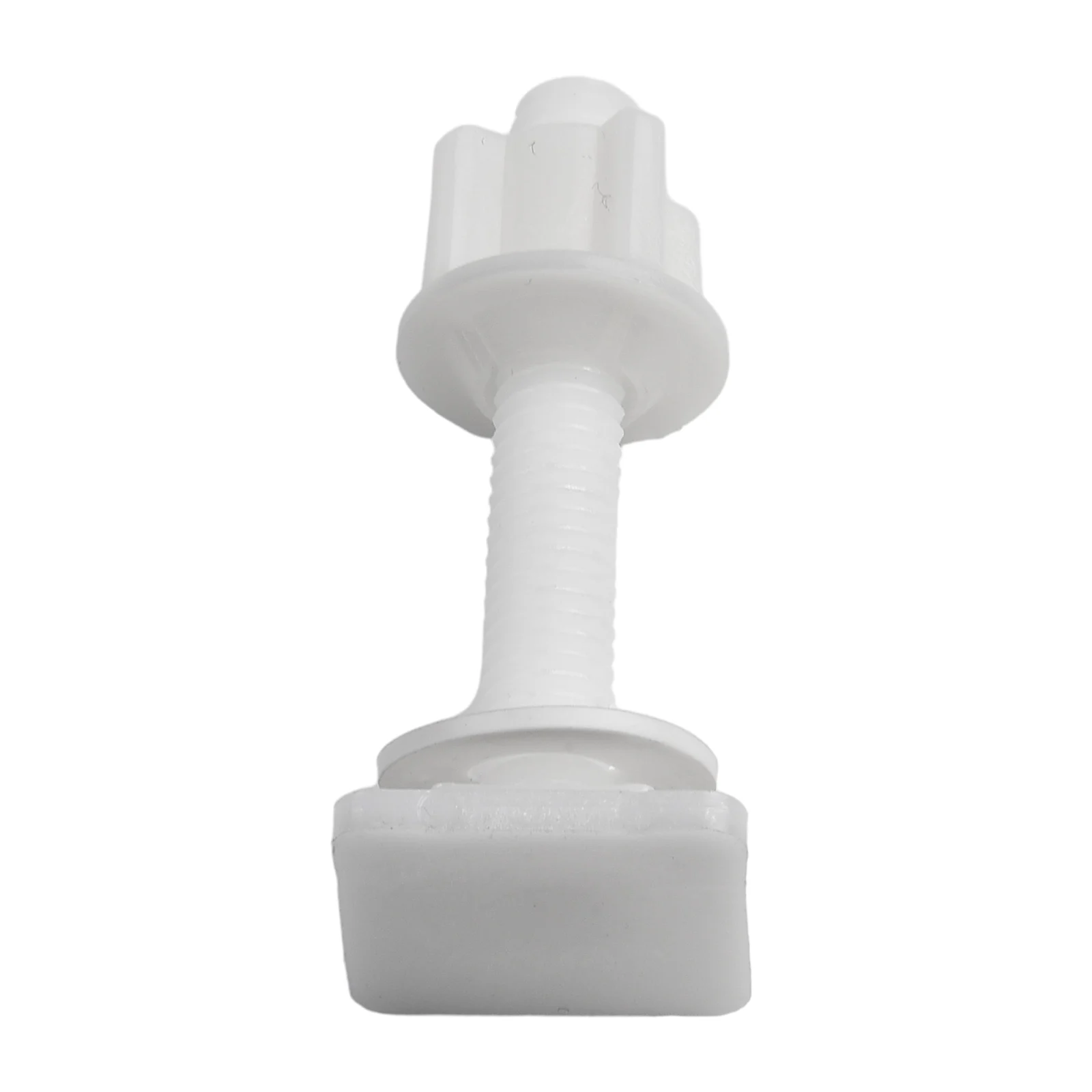 Plastic Toilet Lid Hinge Repair Bolts Fitting Screws Washers Kit 6 PCS Set Replace Fitting Kit Bathroom Repair Tool Parts