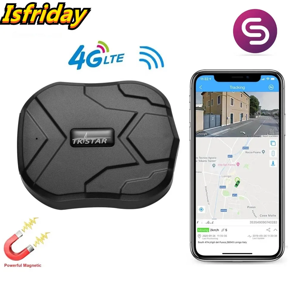 

4G TKSTAR TK905 Car GPS Tracker 5000mAh 90 Days Standby GPS AGPS Dual Positioning Real Time Monitor Free Web APP Car Accessories