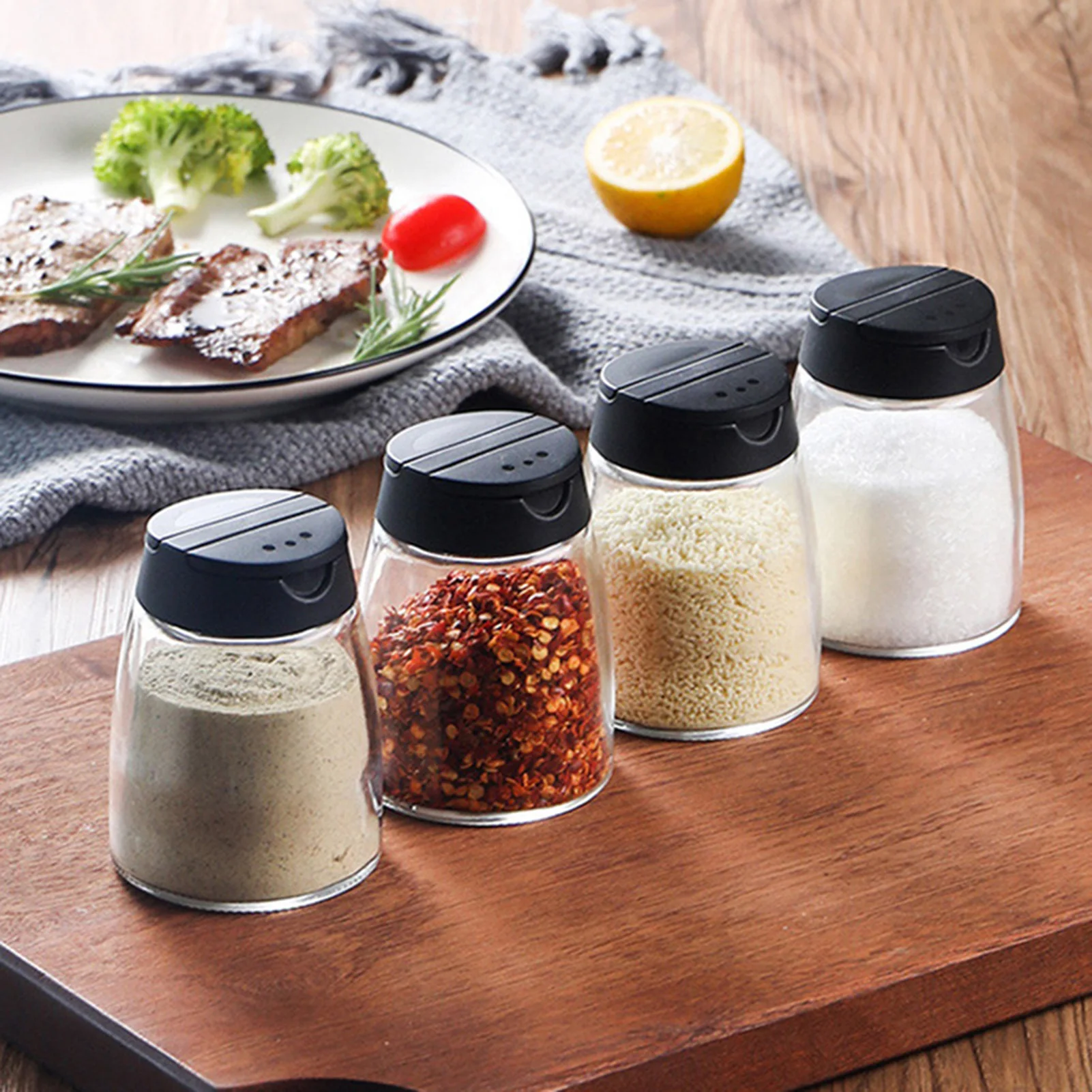 Pouring and Spraying Seasoning Bottle Heat-resisting Durable Seasoning Bottle for Home Kitchen Restaurant Outdoor Barbecue 5