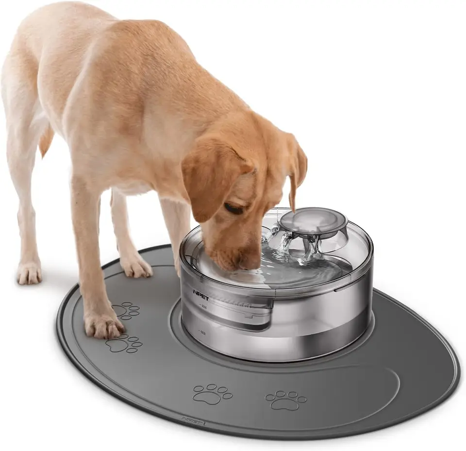 Waterproof Silicone Dog Food Mat with Slip Resistance