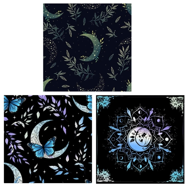 

Tablecloth Moon Fairy Grass Table Cover Space Table Cloth for Tables Decoration