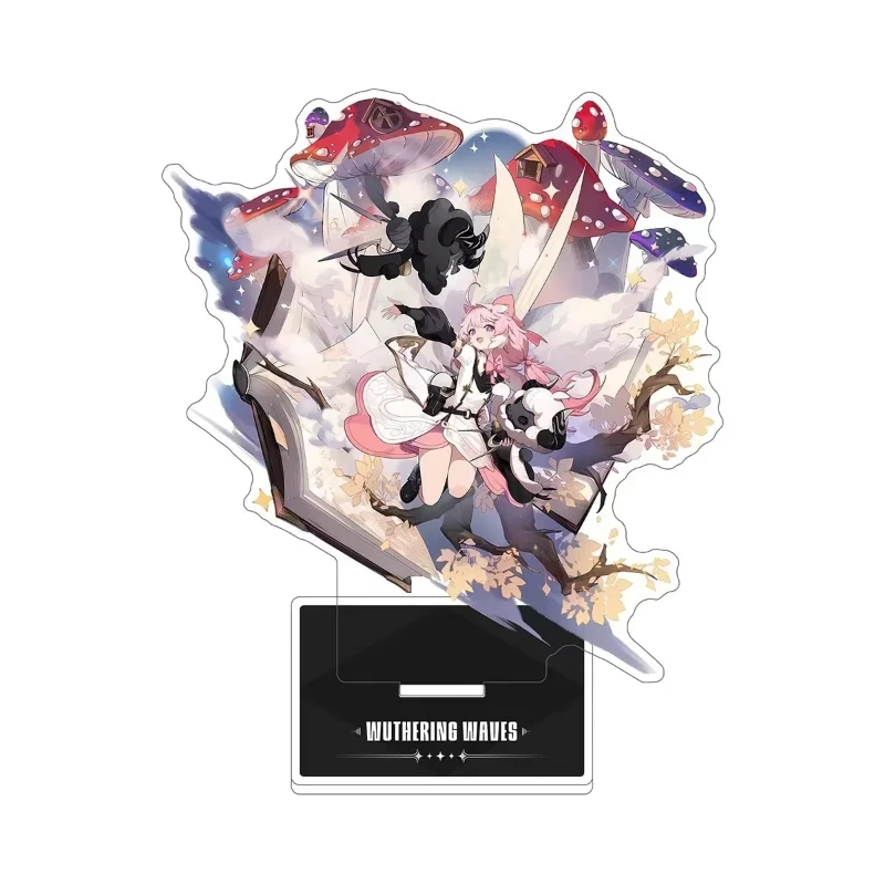 Genshin Impact Yun Jin Acrylic Figure Stand Standee Desk Stand Table Decors 15cm