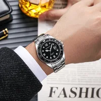 Fashion Men's Watches Date High-end Luxury Casual Sport Clock Classic Business Quartz Male Stainless Steel Wristwatches 4