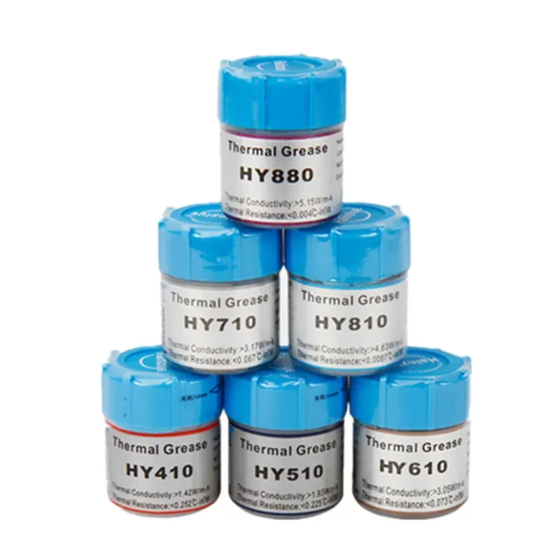 1.93W/m-k 10g/20g Silicone Thermal Paste Heat Transfer Grease Heat Sink CPU GPU Chipset Notebook Computer Cooling Syringe