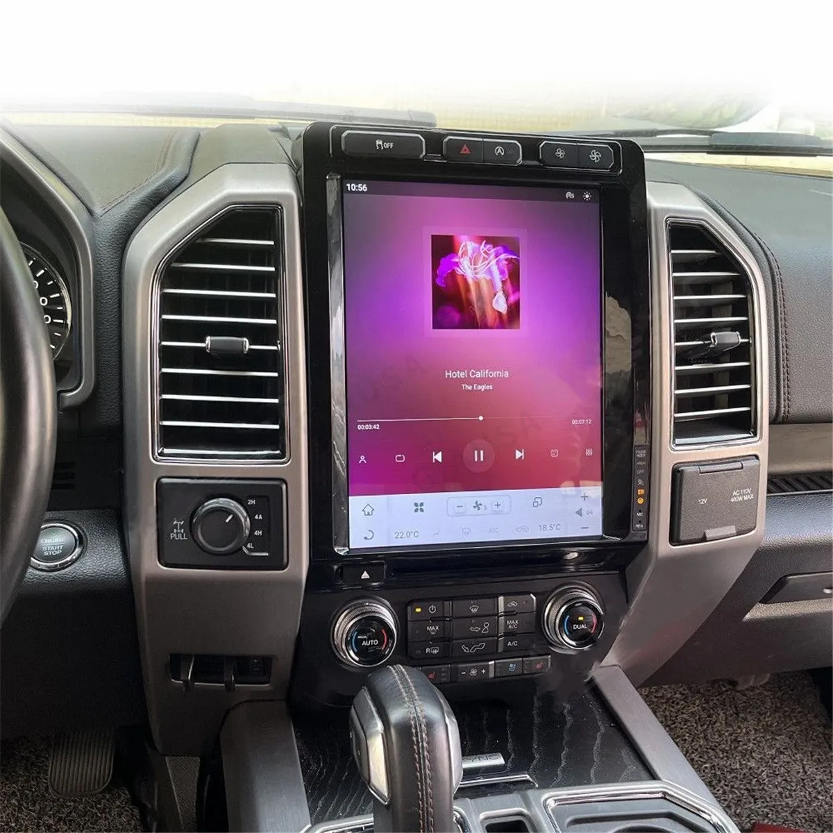 Bigscreen Android 13,0 8 + 256 ГБ для Ford F150 2015-2021 Tesla Style Автомобильный GPS-навигатор мультимедийный плеер Радио Лента головное устройство HD