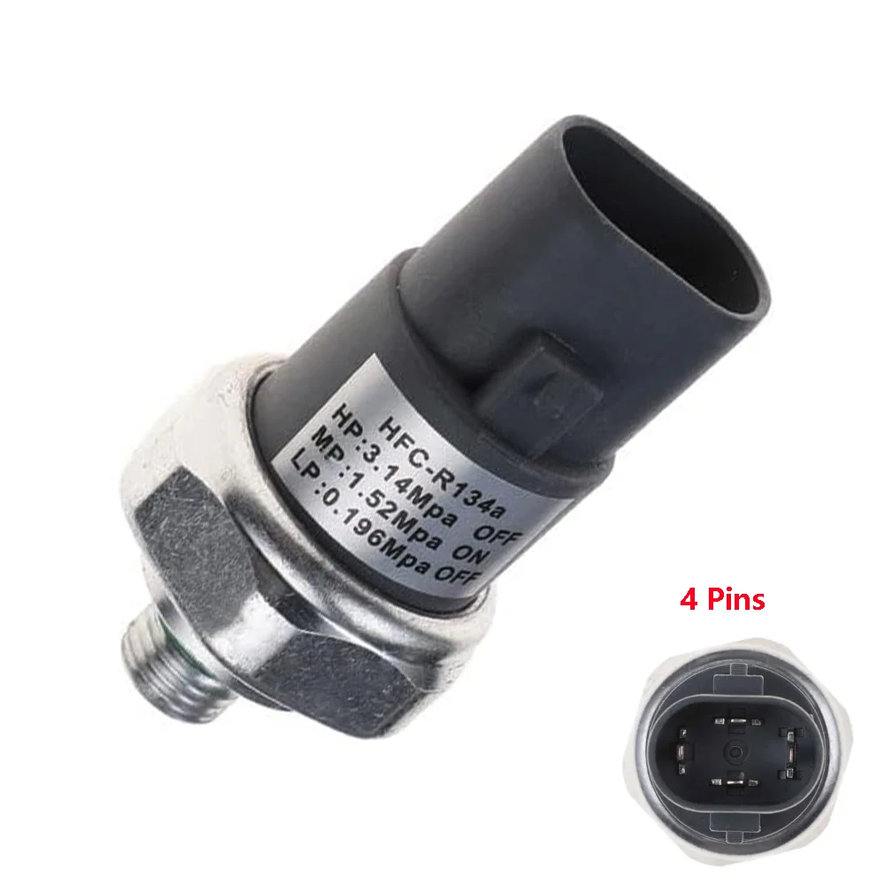 4 Pins A/C Pressure Sensor Switch FOR Mazda SWITCH PRESSURE B01A-61-503, B01A61503