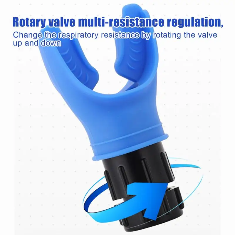 1Pcs Breathing Trainer Exercise Lung Fitness Trainer Lungs Training Outdoor Expiratory Breathing Exercise Device Healthy Care