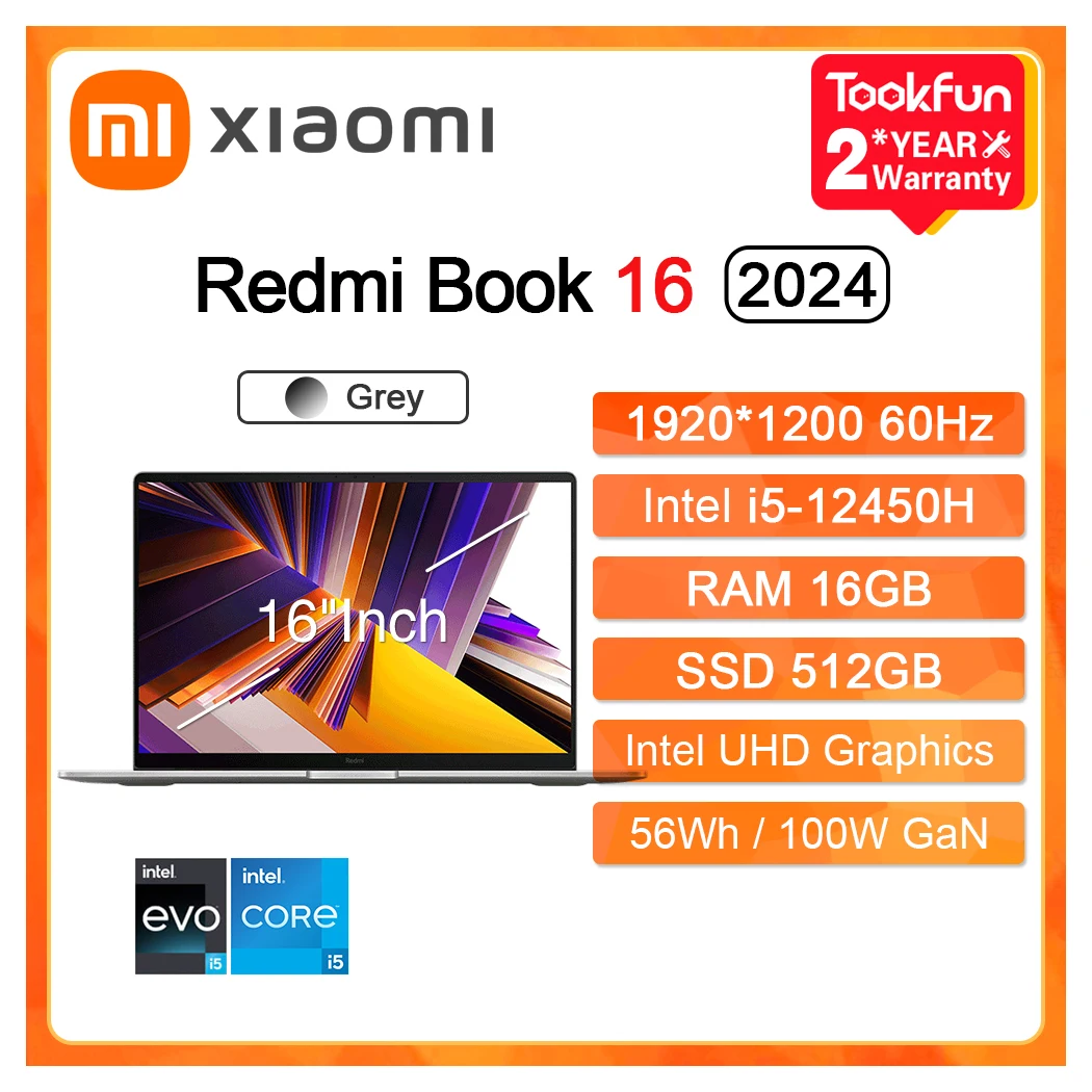 16GB 512GB i5 12450H