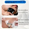 3-Layer Stainless Steel Manual Shaver, Men's Safety Shaver Blade, Sharp Blade Replaceable Blade 5